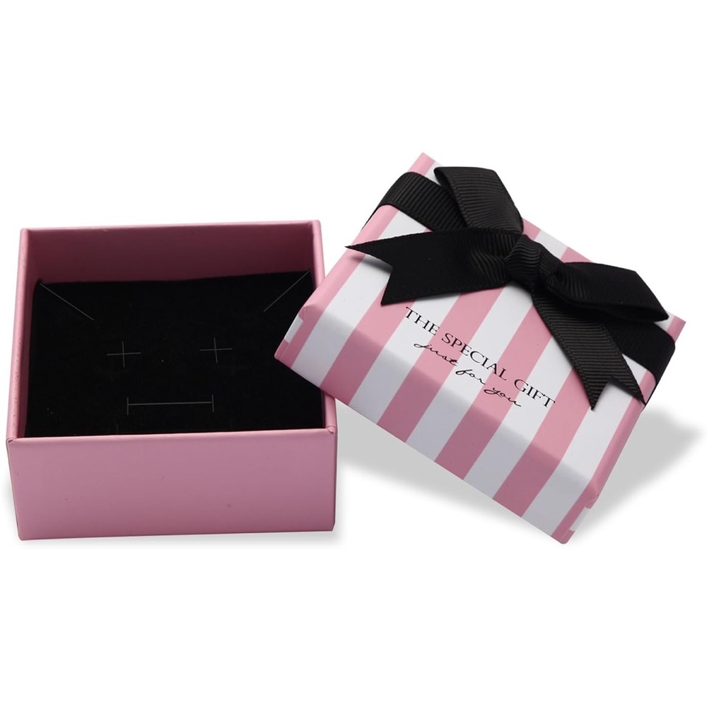 Kendra Scott 14K Gold Ari Pink Heart Stud Earrings Magenta Magnesite - Picture 5 of 5